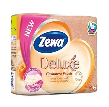 Hartie igienica Zewa Cashmere Peach 3 straturi 4 role